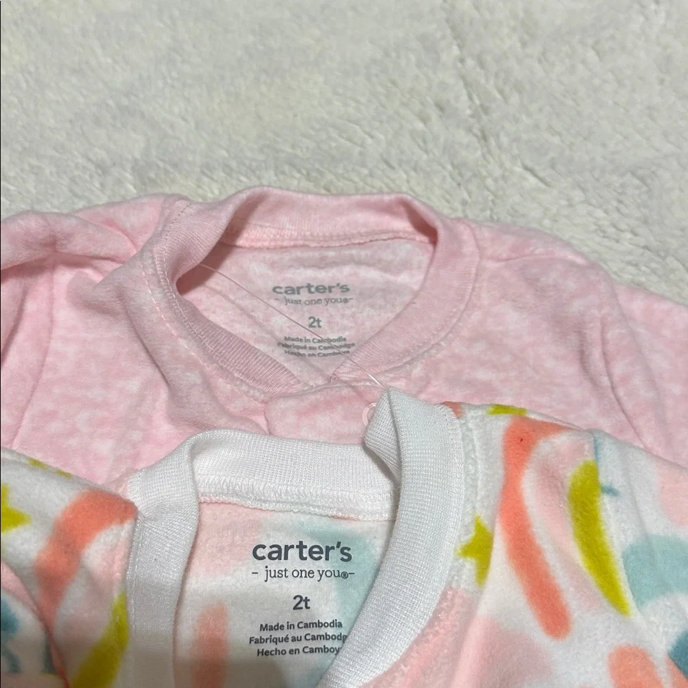 Carters | size 2T | 2 set onsies